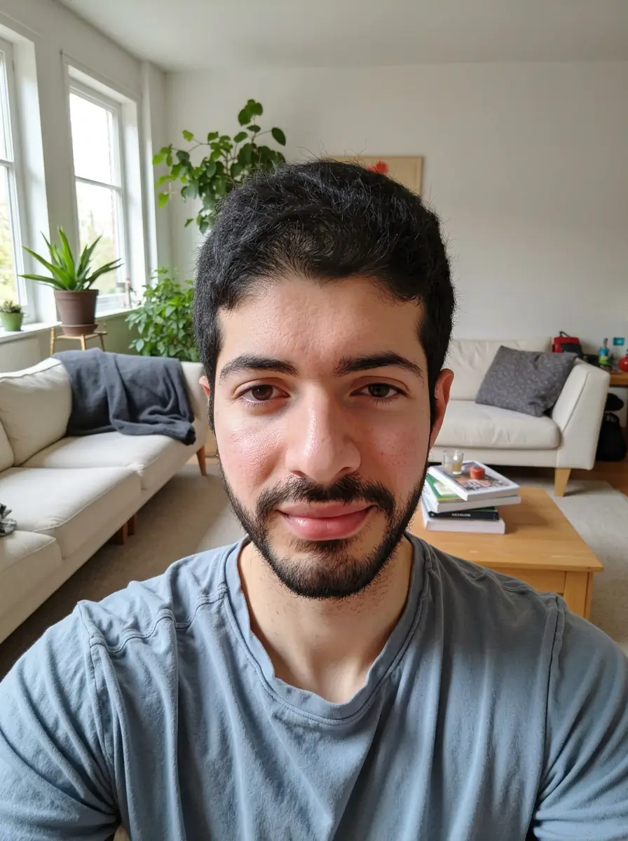 Trained AI clone model preview, ready to generate